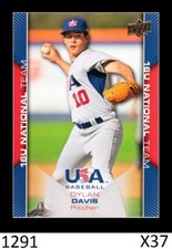 1-2009 UPPER DECK USA BASEBALL DYLAN DAVIS GIANTS QTY AVAILABLE