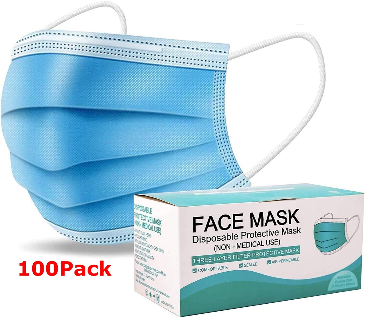 Achetez En Gros Masque Chirurgical Jetable Masque Facial Non Tissé