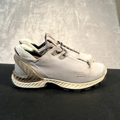 ECCO Exohike Hiking Shoes Women's 10 Gray Outdoor Athletic Waterproof