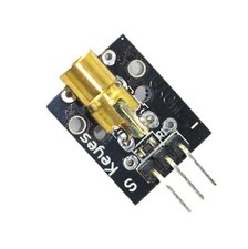 5PCS Laser sensor Module 650nm 6mm 5V 5mW Red Laser Dot Diode Copper Head