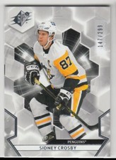 2020-21 SPx Sidney Crosby 147/299 Pittsburgh Penguins #87