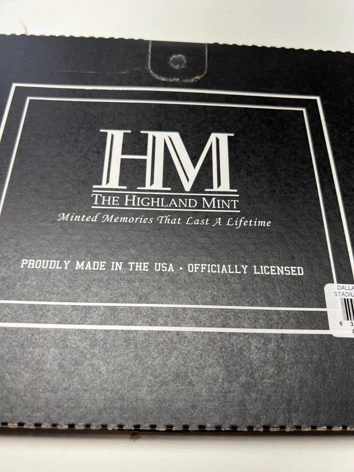 Marco de fotos de los Dallas Cowboys placa 11x9 moneda acuñada Highland Mint oficial de la NFL Foto 4 de 4