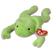 Ty Beanie Baby - Legs II the Frog, 30th Anniversary, MWMT Stuffed Animal Toy