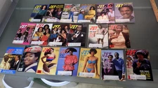 19 Vtg 1980 JET Magazine LOT Black History Negro Era Soul Music TV Grace Jones