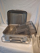 Baxter V. Mueller Genesis Instruments Sterilization  12.5x11x4.5 With Tray