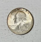 1950-S Silver Washington Quarter, Brilliant Uncirculated, Nice Toning!