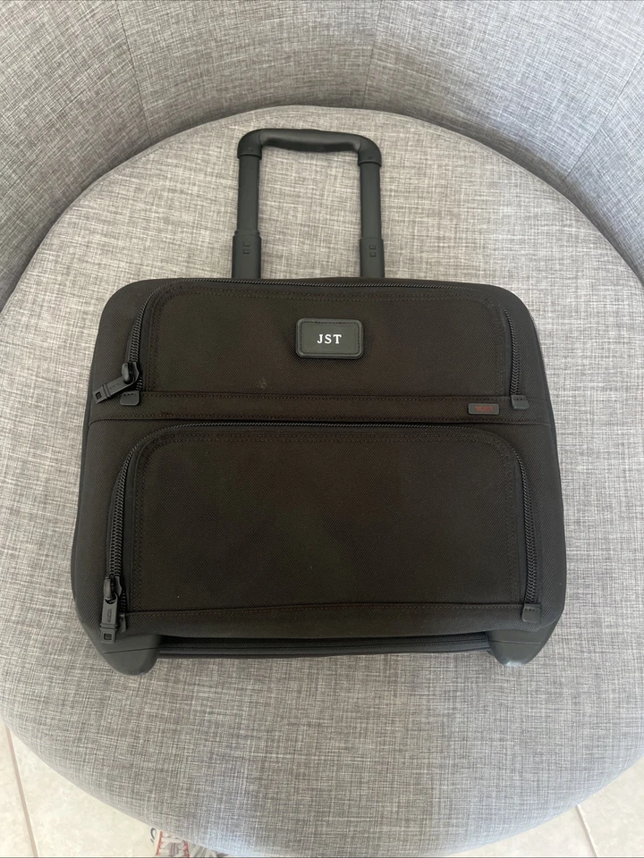 TUMI Alpha Compact Wheeled Expandable Business Carry On Laptop Bag 26124DH - Image 4 of 4