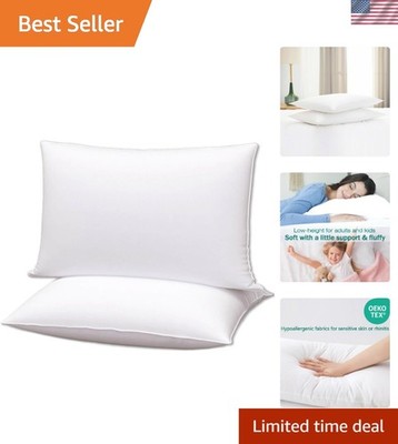 Cloud-Like Extra Soft Down Alternative Pillows - Standard/Queen Size Set of 2
