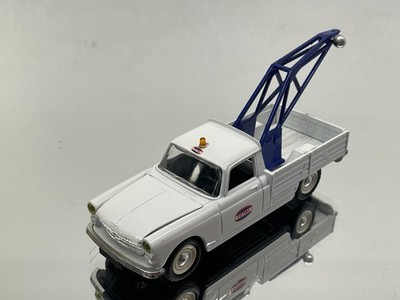ELIGOR PEUGEOT 404 PICK UP 1964 TOTAL TOW TRUCK -WHITE 1:43- GOOD - 183