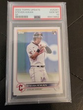 2022 Topps Update Series - Image Variation Steven Kwan #US261 On Base (RC)