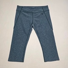 The North Face FlashDry-XD Women XL Capris Leggings Activewear Green Fitted