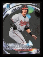 Adley Rutschman 2020 Bowman Chrome Glimpses of Greatness GOG-AR Orioles