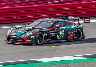 ELMS LMGT3 #59 Aston Martin Vantage AMR Silverstone September 2025. A3 Print 