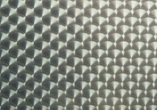 Engine Turned Aluminum Panel 12x 22x.063 34 Swirls Dgl-75