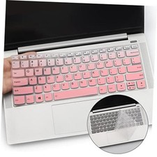 2 Pack Keyboard Cover for Ideapad 5 14", Flex 5 14", Yoga 5i 7i 9i OPink Clear