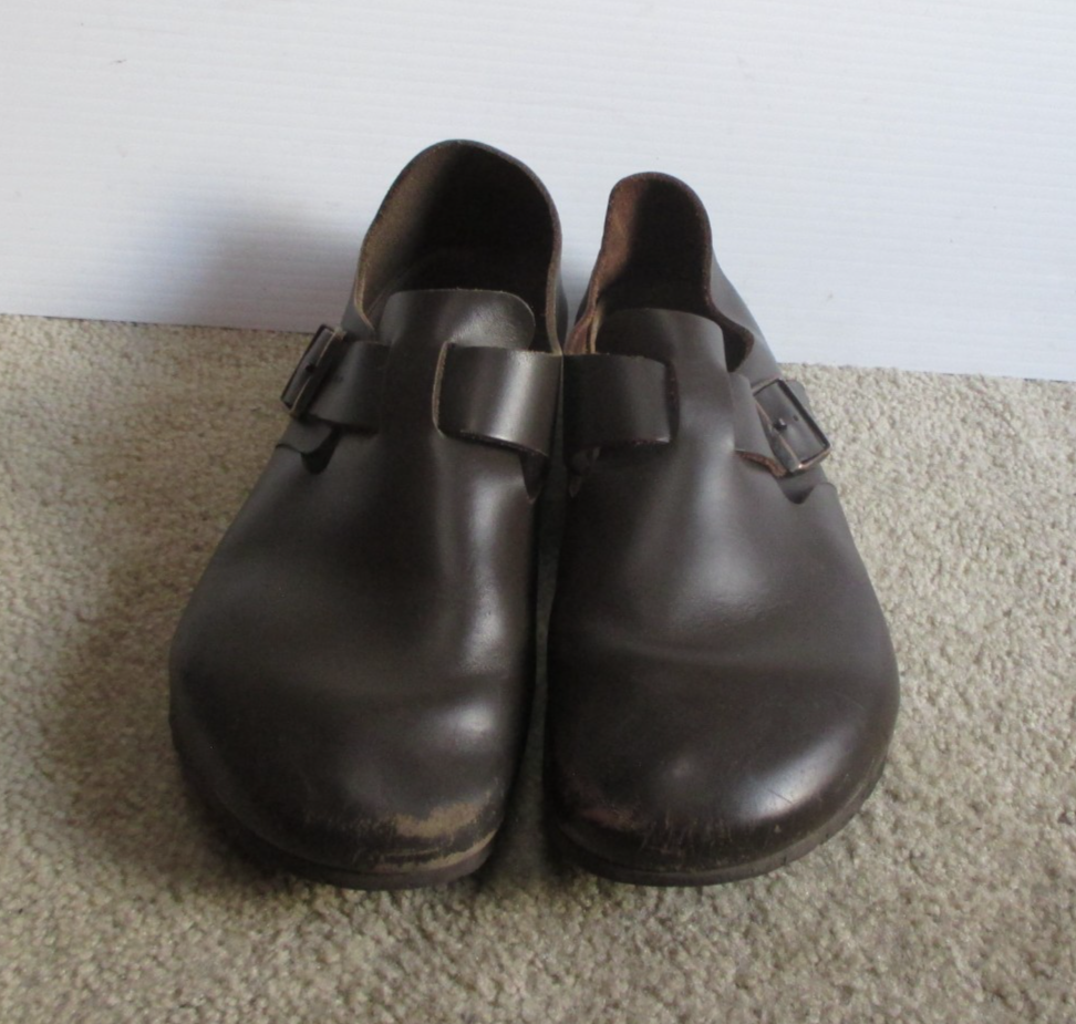 【BIRKENSTOCK】LONDON 43　※sale※ Birkenstock London Men's Brown Oiled Leather Clogs Size 43 / 280
