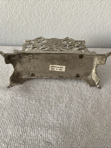 Antique Brass Ornate Victorian Style Letter / Napkins Holder - Picture 7 of 8