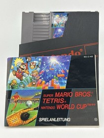 Nintendo NES Konsole Super Set OVP | Mario Bros + Tetris + World Cup | Komplett