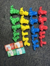 Lot 23 Counting Bears Math Manipulatives Homeschool  4 Flash Card Sets