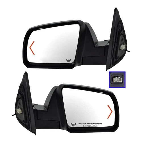 TRQ MRA04914 Power Side View Mirror Set For Toyota Tundra 07-13 LH OR Passenger