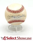 SIGNED AUTOGRAPHED MICKEY MANTLE HOF RAWLINGS BASEBALL UDA UPPER DECK AUTHENTIC