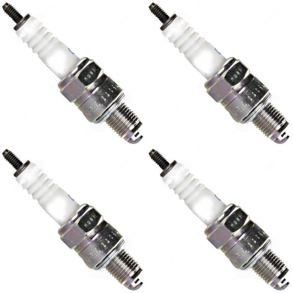 NGK For Arctic Cat 50/90 2x4 2006-2014 Nickel Spark Plug Box of 4 CR7HSA