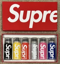 NWT Supreme x Montana Mini Can Set (6 Mini Cans) Spray Paint SS21 FREE SHIPPING!