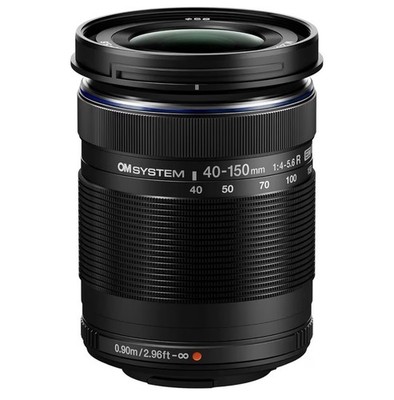 OM SYSTEM M.Zuiko Digital ED 40-150mm F4.0-5.6 R Telephoto Zoom Lens (Black)