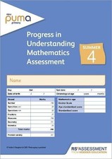 New PUMA Test 4, Summer PK10 (Progress in Understanding Mathe... - 9781510476295