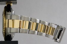 1997 Rolex Submariner Date 40mm BLUE 18K Yellow Gold Stainless Steel 16613 Watch 10