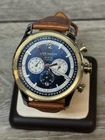 JACK MASON NAUTICAL CHRONOGRAPH JM-N102-351 WATCH 42MM SAPPHIRE CRYSTAL TWO TONE