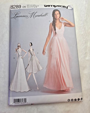 Simplicity 8289 Dress SZ 12-20 (P5) Sewing Pa...