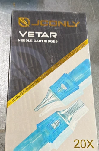 JCONLY VETAR Needle Cartridges 1005RLL Stainless Steel 20 Pack - product listing photo