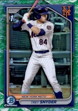 Trey Snyder 1st Bowman #BDC-138 New York Mets