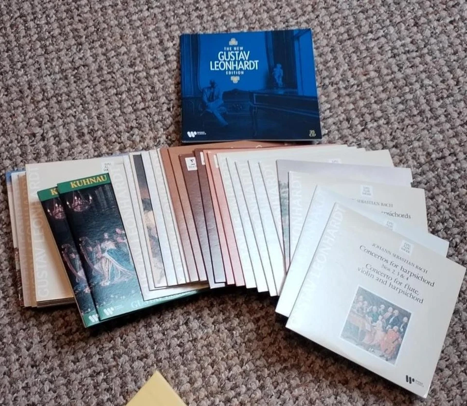 The New GUSTAV LEONHARDT Edition WARNER DAS ALTE WERK 35CD Boxset NM - Image 4 of 4