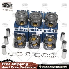 6X Pistons Rings Set STD/+0.5mm For Mercedes-Benz G350d ML350 CDI OM642 3.0