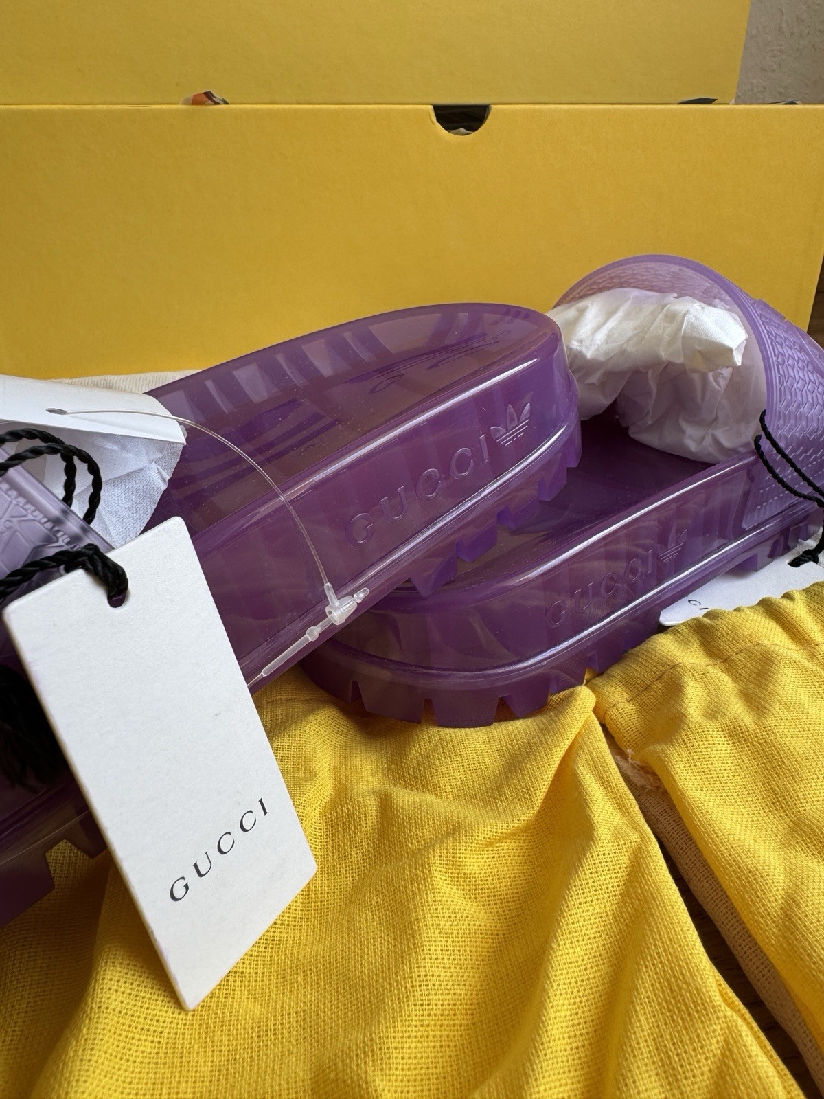Gucci x Adidas Adilette Women's / Slides / EU 37 / US 6.5 / UK 4.5 image 7