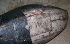 ANTIQUE BLACK DUCK ?  DECOY- 1920-30'S ERA?- MASON FACTORY? HAND PAINTED- AS IS — photo 5