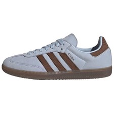 Adidas Originals SAMBA OG Leather German Army Trainers Sky Women's Size IH9167