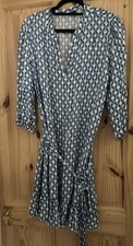 Blue And White Midi Dress From Roman. Size 20  New