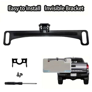 Reversing Camera License Plate Bracket Universal Rear View Camera Holder
