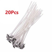20pcs 20cm Candle Wicks 8 Inch COTTON Core Candle Making Supplies DIY Craft C