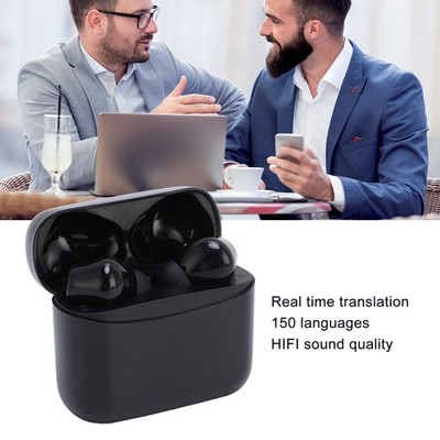 Language Translator Earbuds 150 Languages Bluetooth 5.4 Noise Cancelling Ra WJKW