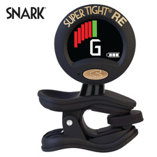 Snark ST-8 Super Tight Rechargeable Clip-On Tuner for All Instruments - Black