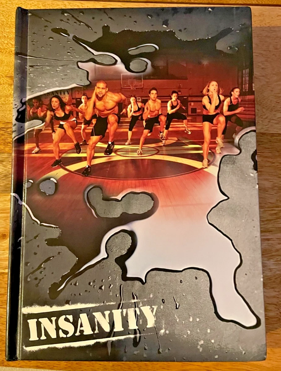 Insanity Total Body Workout Program 10 Disc DVD Set By Shaun T
