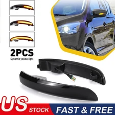 Sequential LED Side Mirror Turn Signal Light for Ford Focus 3 MK3 2012-2018 SE