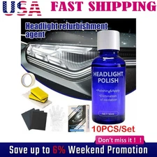 Car Accessories Headlight Cover Len Restorer Repair Liquid Polish Cleaner -US
