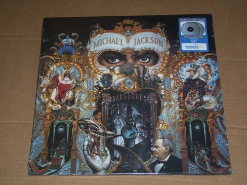 MICHAEL JACKSON - DANGEROUS - EPIC 88875120931 SILVER WALMART 2x SEALED