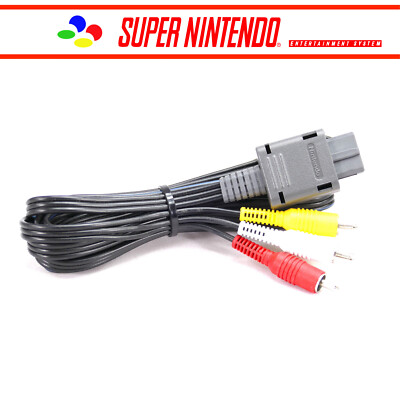 AV-Kabel TV-Verbindungskabel Fernsehkabel    ORIGINAL für Super Nintendo / SNES