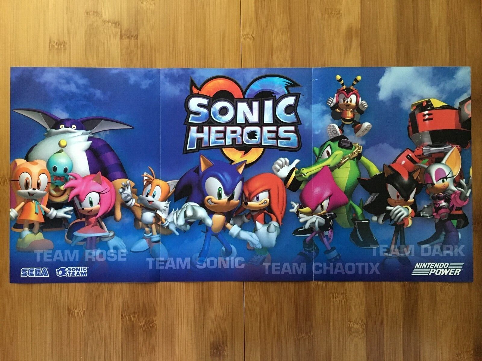 Sonic Heroes (Nintendo GameCube, 2004) COMPLETE! Tested & Working! In DVD  box 696554821958